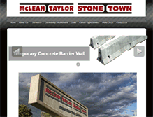 Tablet Screenshot of mcleantaylor.com